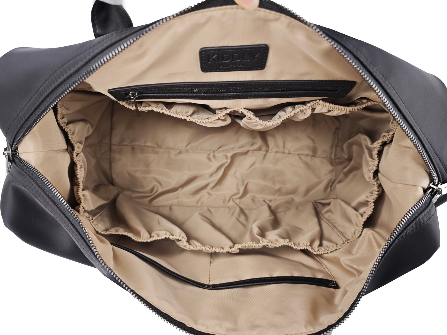 Taška na plenky - nylonová černá