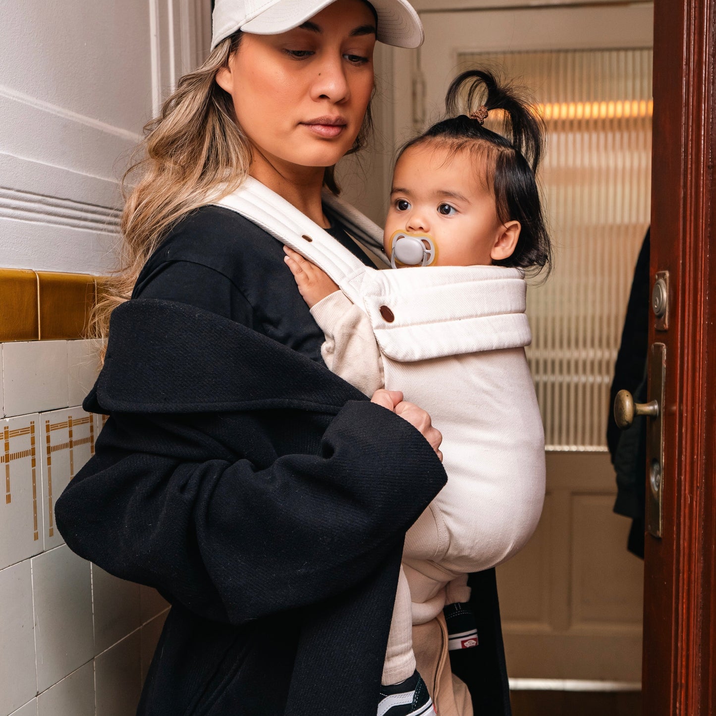 Nosítko pro miminka - Organická béžová