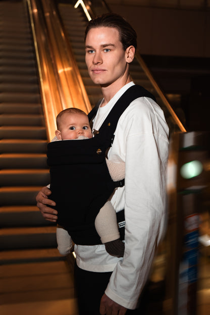 Nosítko pro miminka - Organická černá